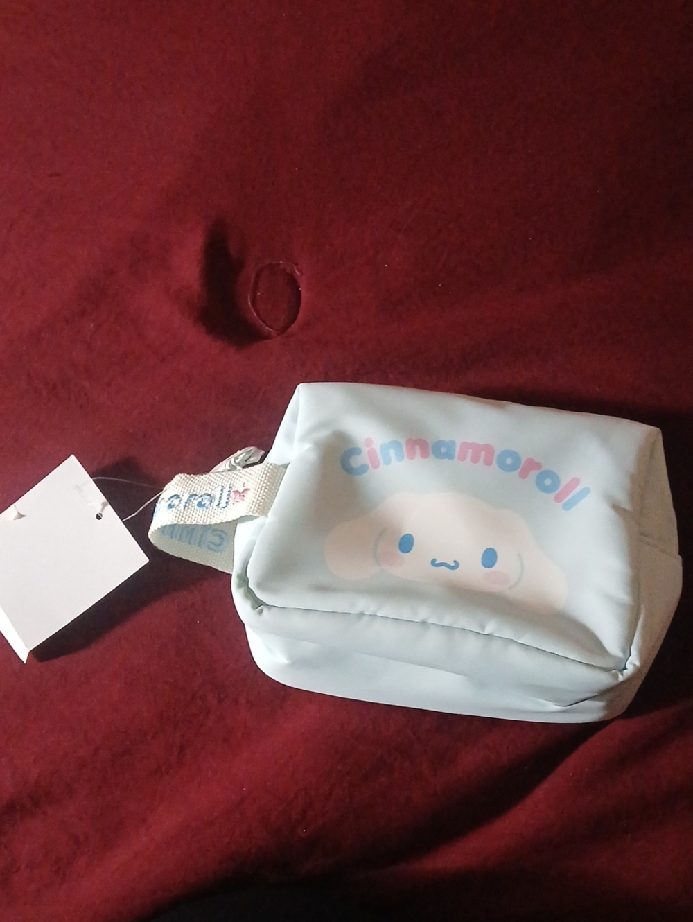 Sanrio Cinnamoroll Pastel Blue Accessory Pouch